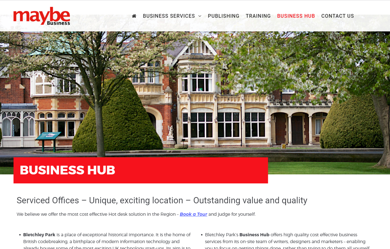 Maybe Magazine Website