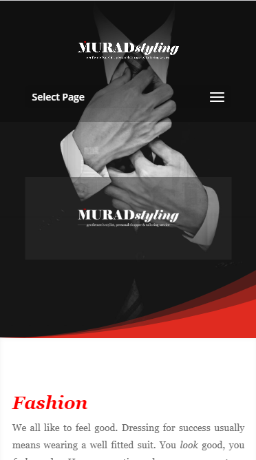 Murad Styling Website